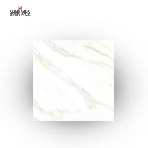Sandimas Tiffany White 80x80 Dus - Surabaya