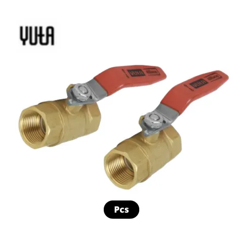 Yuta Ball Valve Stop Kran Kuningan ½" - Surabaya
