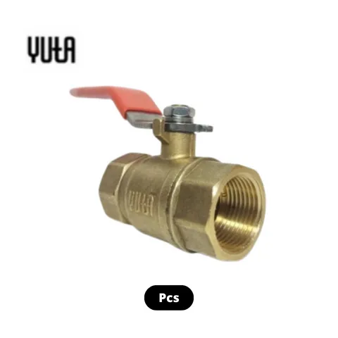Yuta Ball Valve Stop Kran Kuningan ½" - Surabaya