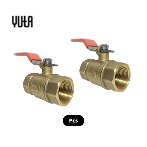 Yuta Ball Valve Stop Kran Kuningan 1" - Surabaya