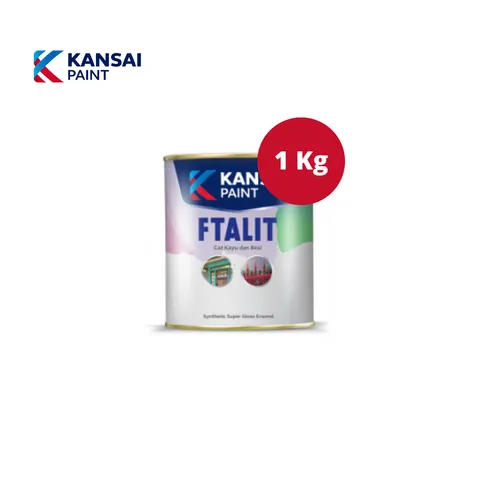 Kansai Paint Ftalit Cat Kayu & Besi 1 Kg 270-Sienna Brown SG - Eka Jaya