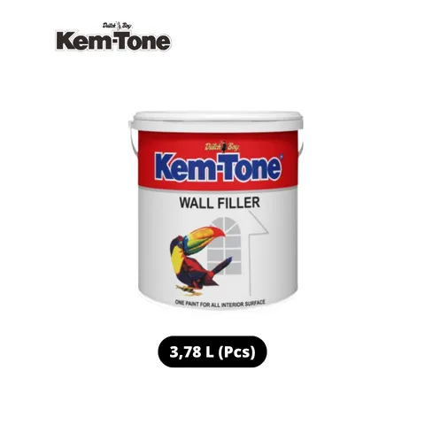 Kem-Tone Wall Filler 5 Kg White - Surabaya