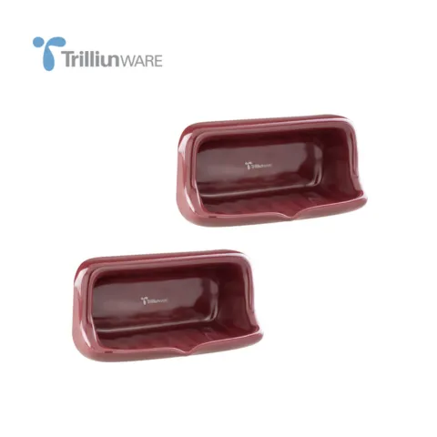 Trilliun Soap Dish Tempat Sabun Maroon Pcs - Surabaya