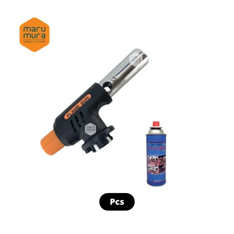 Marumura Flame Gun + Gas 1 Set (Gun + Gas) - Surabaya