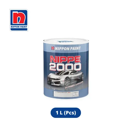 Nippon Paint Nippe 2000 EP Primer Surfacer 1 L 480-Super Black - Surabaya