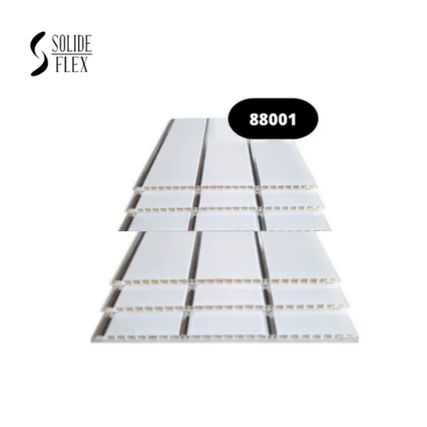 Solide Flex Plafon UPVC Tipe 88001 5800 mm x 250 mm x 7.5 mm - Surabaya