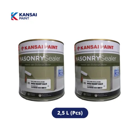 Kansai Paint Masonry Sealer Cat Dasar 2,5 L Putih - Surabaya