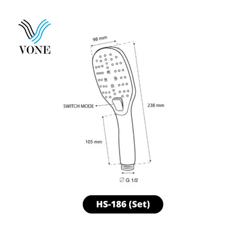Vone Hand Shower HS-186