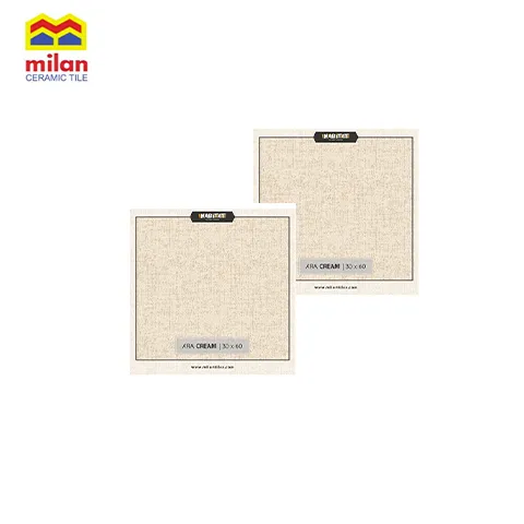 Milan Ara Cream 30x60 Habitat Keramik Lantai 1 BOX 30x60 isi 6 pcs - Surabaya