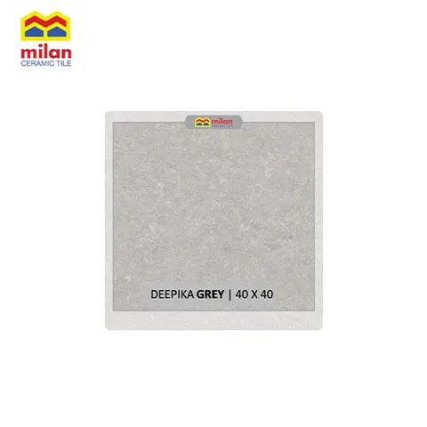 Milan Deepika Grey 40x40 Keramik Glossy 40 Cm x 40 Cm - Surabaya