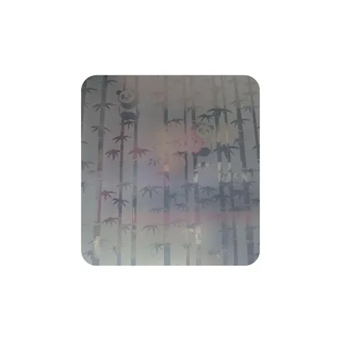 Fiber Motif Bambu Panda Putih Meter - Jaya