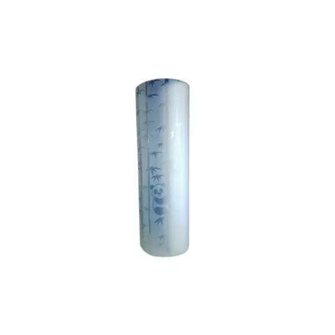 Fiber Motif Bambu Panda Putih Meter - Jaya