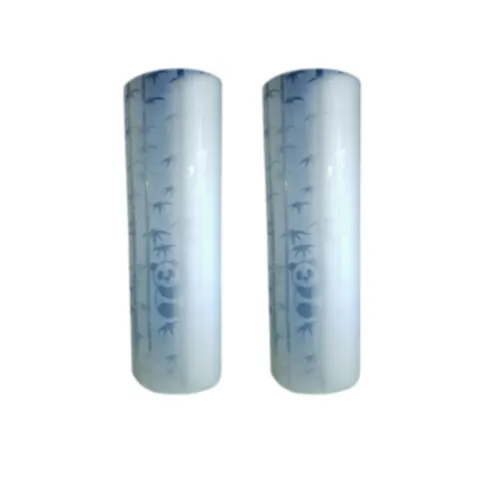 Fiber Motif Bambu Panda Putih Meter - Jaya