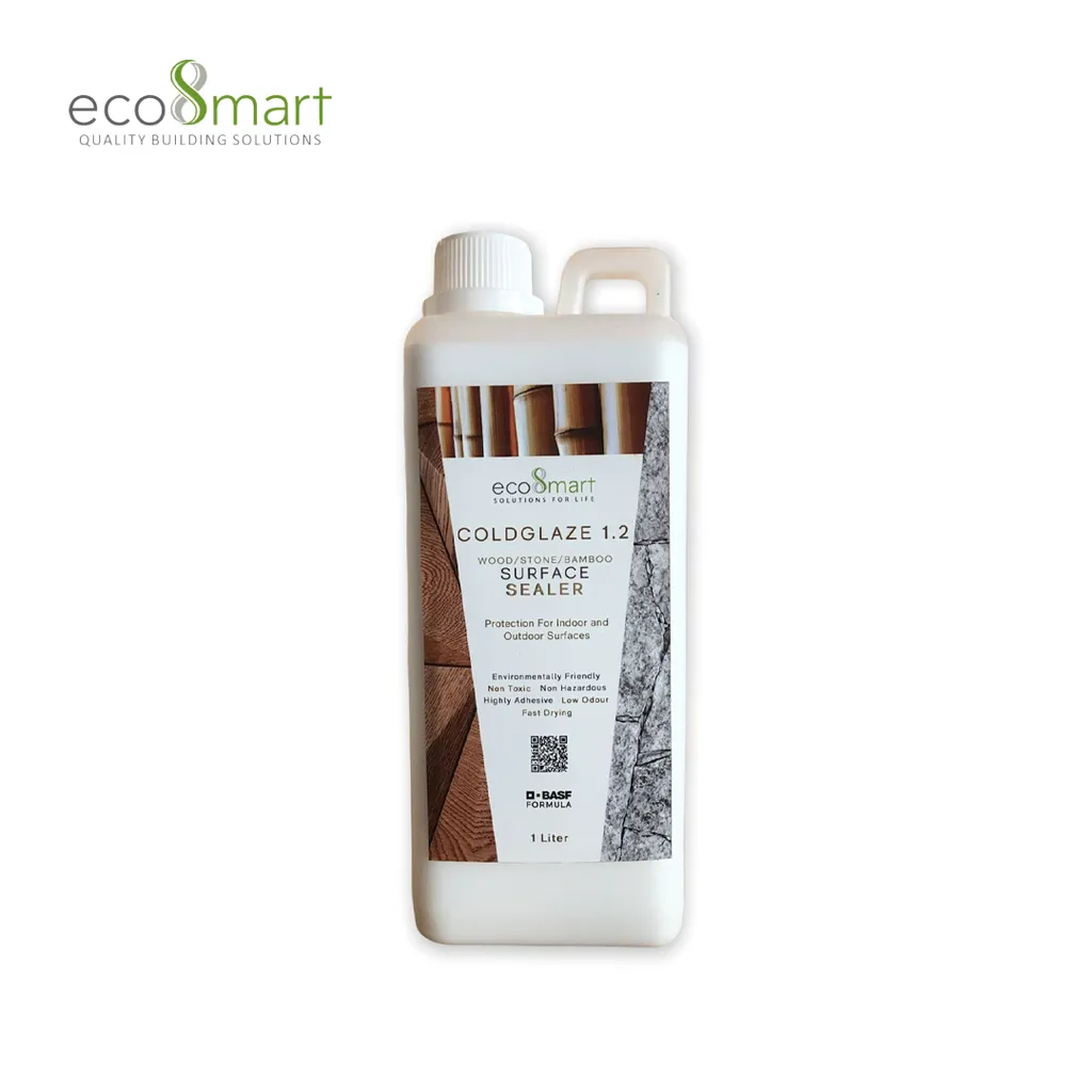Eco Smart Coldglaze 1.2 Wood Bamboo Stone Surface Sealer 1 Liter - Surabaya