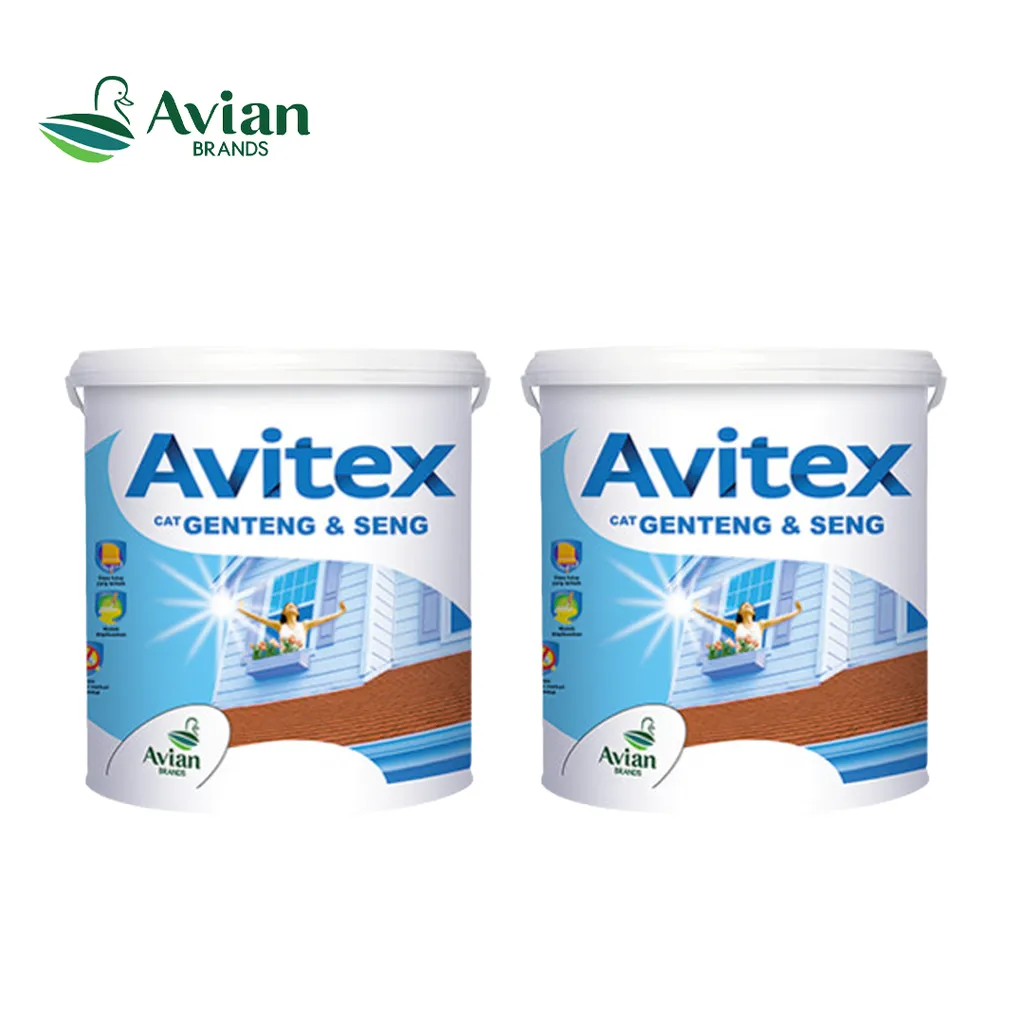 Avitex Cat Genteng dan Seng 20 Kg SB Super Black - Sahabat Baru