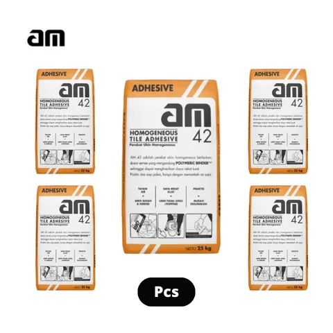 AM 42 Perekat Ubin Homogeneous 25 Kg Sak - Murya Agung