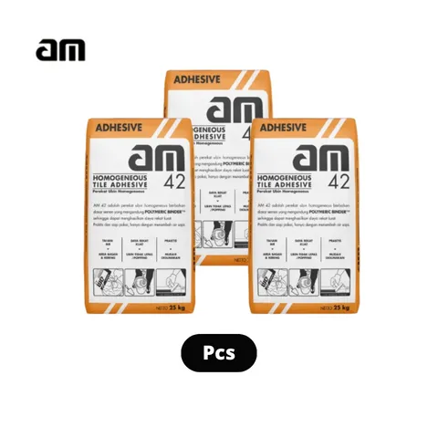 AM 42 Perekat Ubin Homogeneous 25 Kg Sak - Anugerah