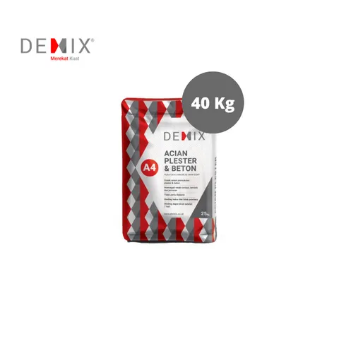 Demix A4 Acian Plester & Beton 40 Kg Sak - Surabaya