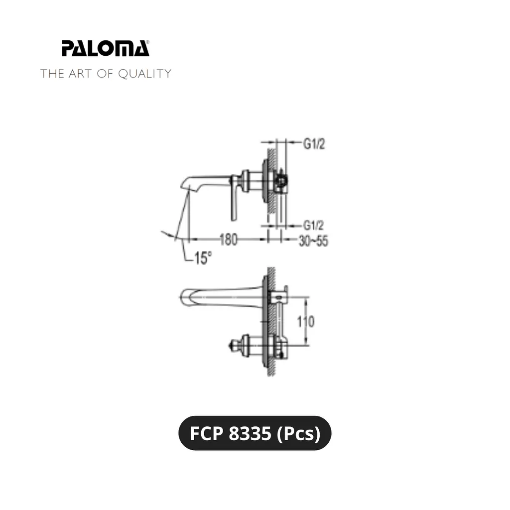 Paloma FCP 8335 Kran Wastafel Pcs - Surabaya