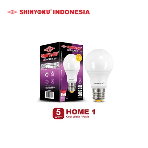 Shinyoku Lampu LED Home 1 (5W) - Putih