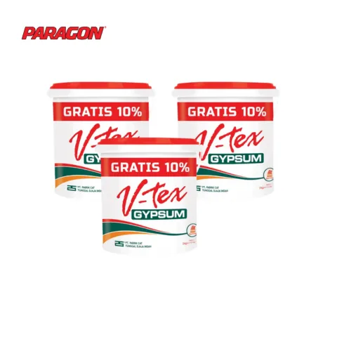 Paragon V-tex Gypsum Putih 5 Kg - Surabaya