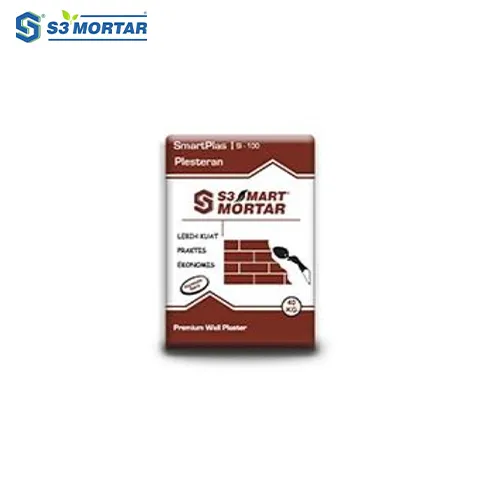 S3 Mortar SmartPlas MP (SI 100) | Plester 40 Kg - Surabaya