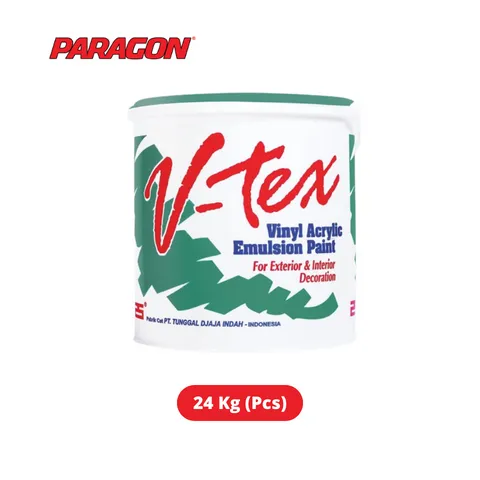 Paragon V-Tex Emulsion Paint 24 Kg V-13 Brick Red - Surabaya