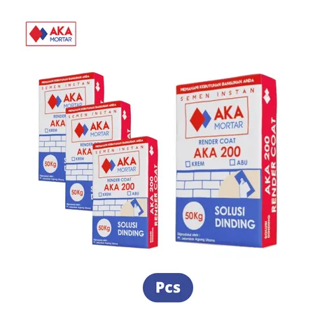 Aka Mortar Aka 200 Render 50 Kg Sak - Surabaya