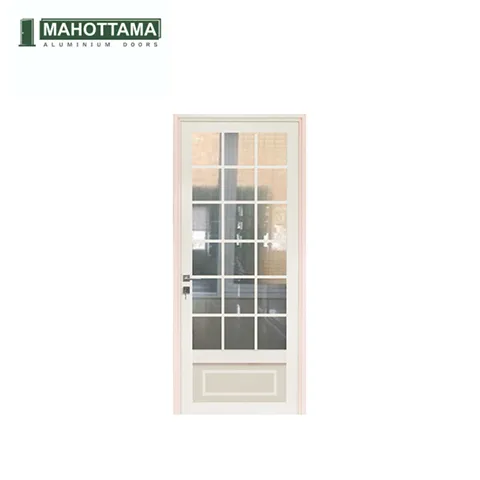 Mahottama Mas30 Ivory - Pintu Aluminium 120 x 215 Cm 120 x 215 Cm Kanan - Surabaya