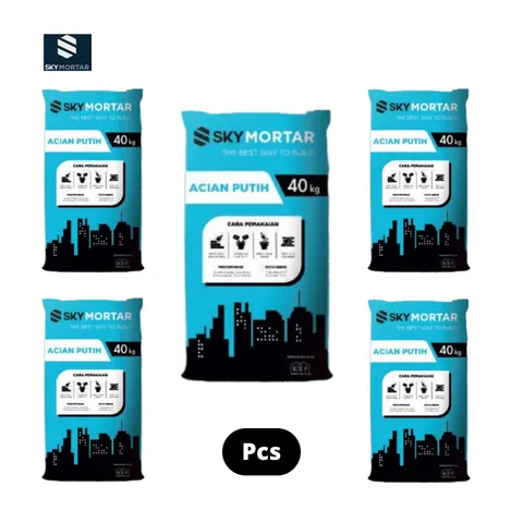 Sky Mortar Acian Putih 40 Kg