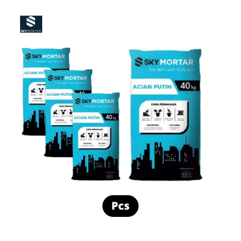 Sky Mortar Acian Putih 40 Kg