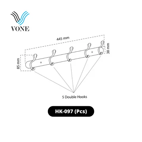 Vone Hook Gantungan Baju HK-097 Pcs - Surabaya