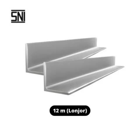 Besi Siku SNI 12 Meter 40 mm x 40 mm x 4 mm - Surabaya