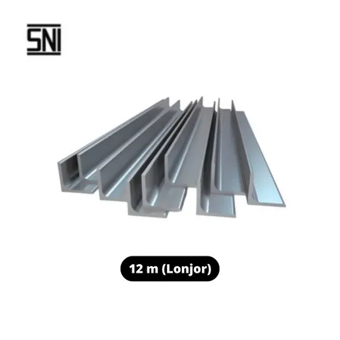 Besi Siku SNI 12 Meter 120 x 120 mm x 10 mm - Surabaya
