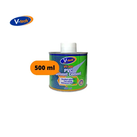 V-Tech VT300 PVC Solvent Cement 500 ml 500 ml - Surabaya