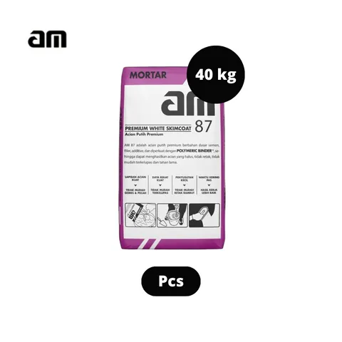 AM 87 Acian Putih Premium 40 Kg Sak - Surabaya