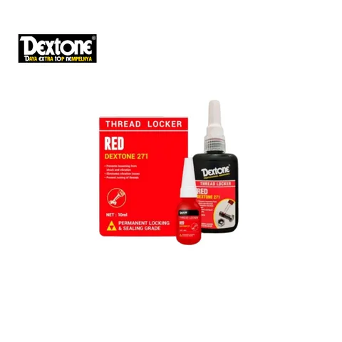 Dextone Thread Locker 271 10 Ml Pcs - Surabaya
