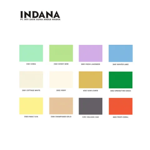 Indana Cat Tembok Interior Decofresh Pail 1 Kg 495. Jerami - Al Inayah