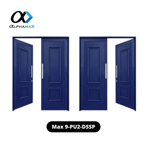 Alphamax Max Max 9-PU2-DSSP Pintu Aluminium Putih Kanan - Surabaya