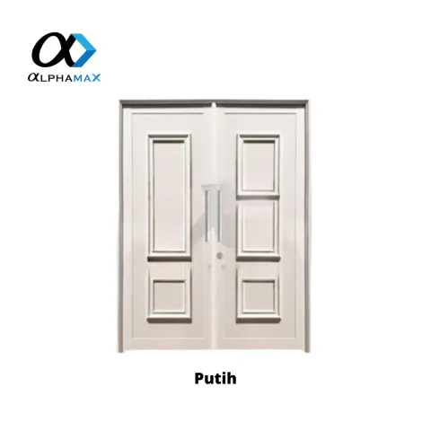 Alphamax Max Max 9-PU2-DSSP Pintu Aluminium Putih Kiri - Surabaya