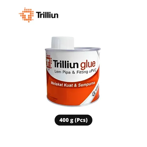Trilliun Lem PVC Kaleng 400 Gram - Surabaya