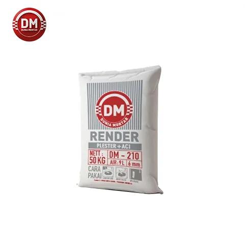 Dunia Mortar Render DM-210 Plaster Halus 50 Kg - Surabaya