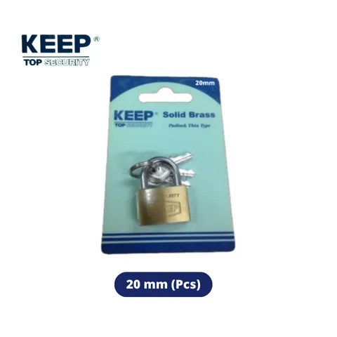 Top Keep Gembok Kecil 20 mm 20 mm - Surabaya