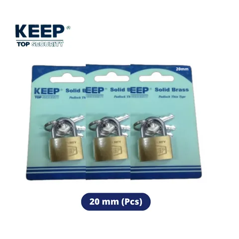 Top Keep Gembok Kecil 20 mm 20 mm - Surabaya