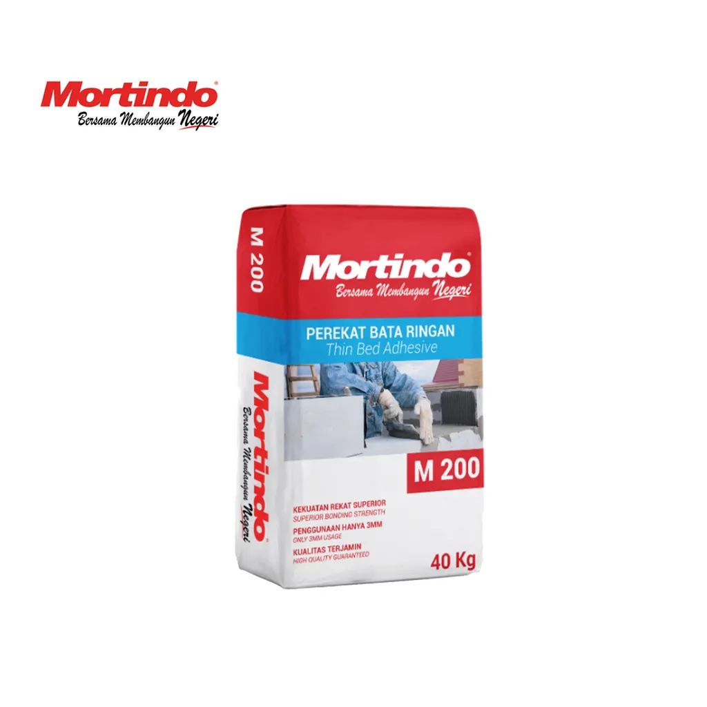 Mortindo M200 Perekat Bata Ringan 40 Kg 40 Kg - Makmur Karunia Tunggal
