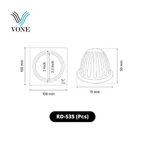 Vone Roof Drain RD-S35