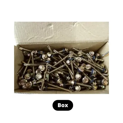 Steel Baut Roofing Halus Box 12 mm x 30 mm - Darma Bakti Senenan
