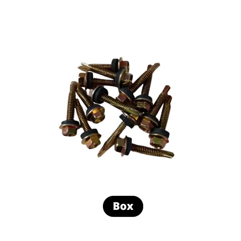 Steel Baut Roofing Halus Box 12 mm x 40 mm - Darma Bakti Senenan