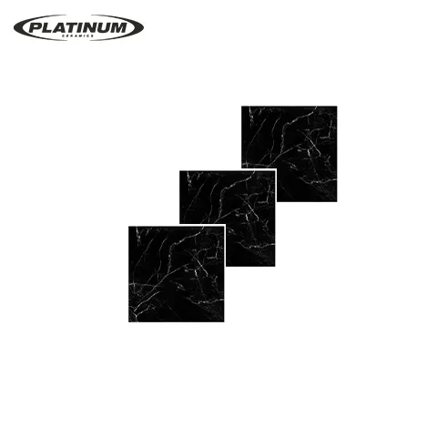 Platinum Keramik Stockholm Black 60 Cm x 60 Cm - Surabaya