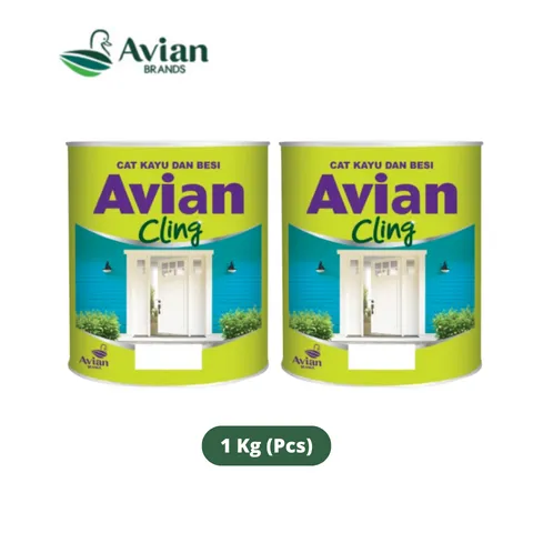 Avian Cling Cat Kayu dan Besi 1 Kg 47-Jeruk Mandarin - Cahaya 7296